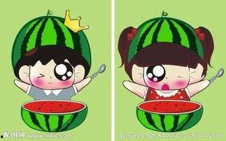 情侣吃大瓜,情侣共享的甜蜜瞬间