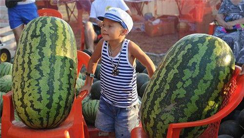 教室桌子上吃瓜,教室里的悠闲时光