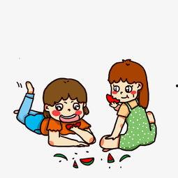 吃瓜看奥运漫画图片,吃瓜群众欢乐多