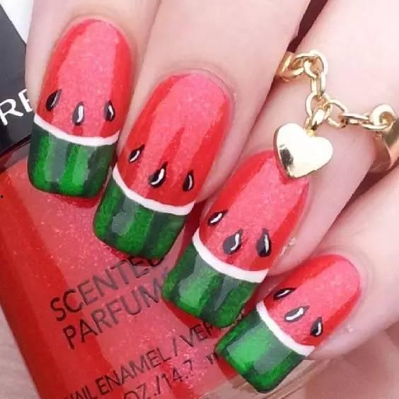 东京美甲吃瓜,一场吃瓜群众的视觉盛宴